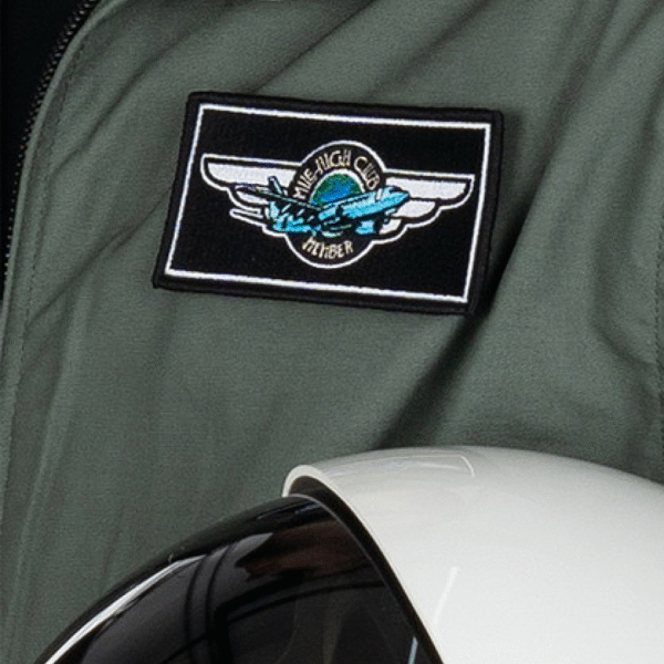 Mile High Club - Embleem stof