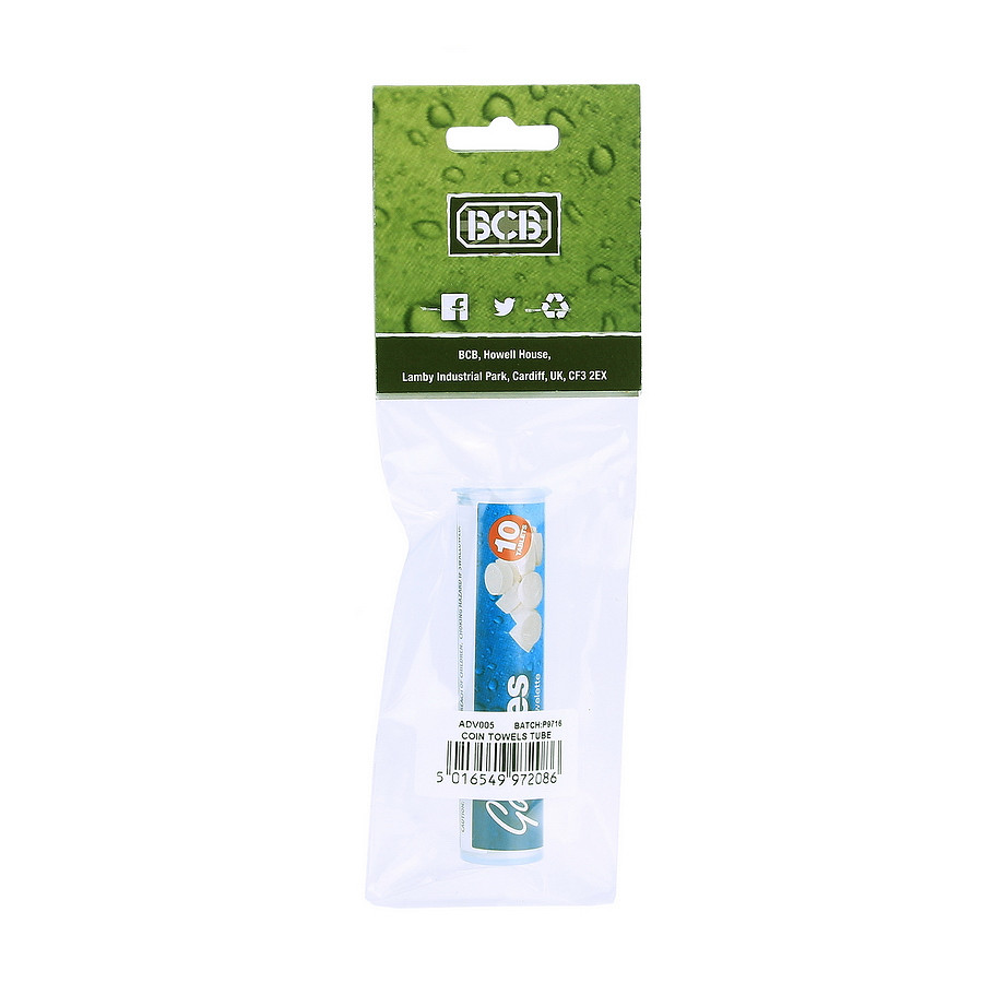 BCB Go Wipes (10 tablets) - Afbeelding 2
