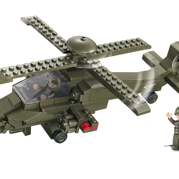 Gevechts helikopter M38-B0298 Sluban Groen