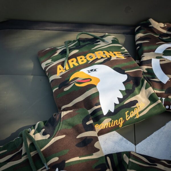 Hoodie 101st Airborne camo 4