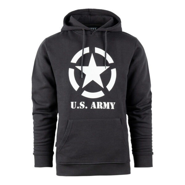 Hoodie Allied Star | Fostex Garments | Antraciet-Grijs - L, Grijs
