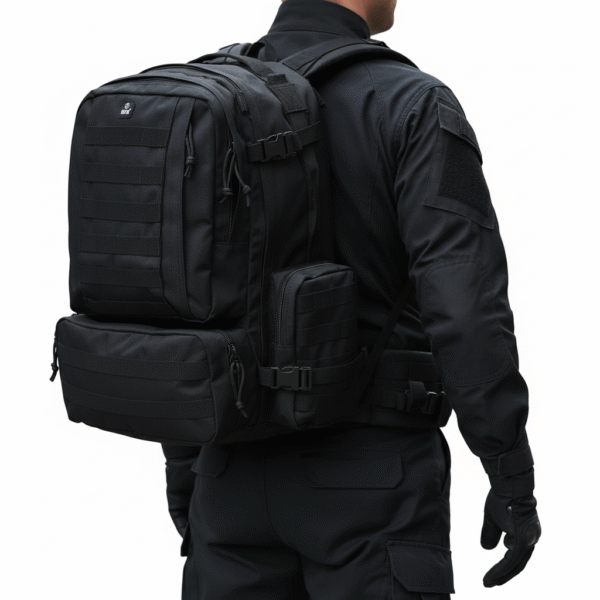 IT Tactische Rugzak 60L - Assault backpack - Militaire Rugzak met MOLLE-systeem - Zwart