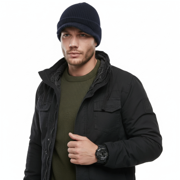 Jeepcap van 100% wol. Diverse kleuren