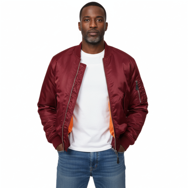 MA-1 Bomberjack Brandit | Meerdere kleuren - L, Bordeaux