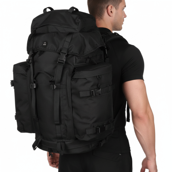 Mountain Modulaire Rugzak 100 liter (80 L + 2 x 10 L) - Zwart