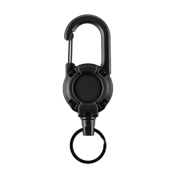 Sleutelhanger Karabijnhaak Met Kabel | M-Tac | Zwart