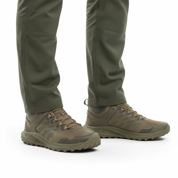 Merrell Nova 3 Tactical Mid WP - Waterdichte Outdoor Schoenen - 44, Dark Olive
