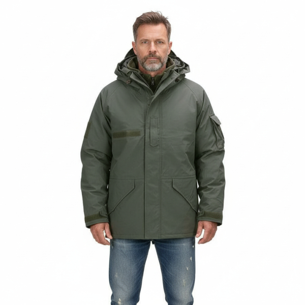 Militaire Parka jas heren & Groen.png Militaire Parka jas heren & Groen.png