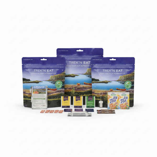 Noodrantsoen voor 1 dag - Vegetarisch noodpakket - 3.114 kcal - Typ 5