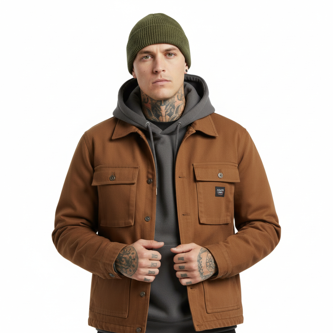 Premium Muts 100% wol fijngebreid Max Fuchs Diverse kleuren - Groen