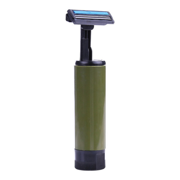 BCB Twist razor CS613 | Reisscheermes Groen-Zwart Inclusief mesjes