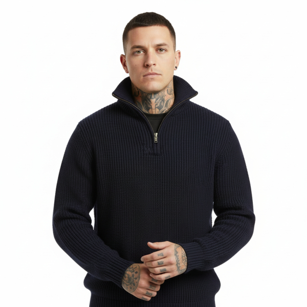 Schippers trui acryl | Diverse kleuren printen - XXL, Zwart