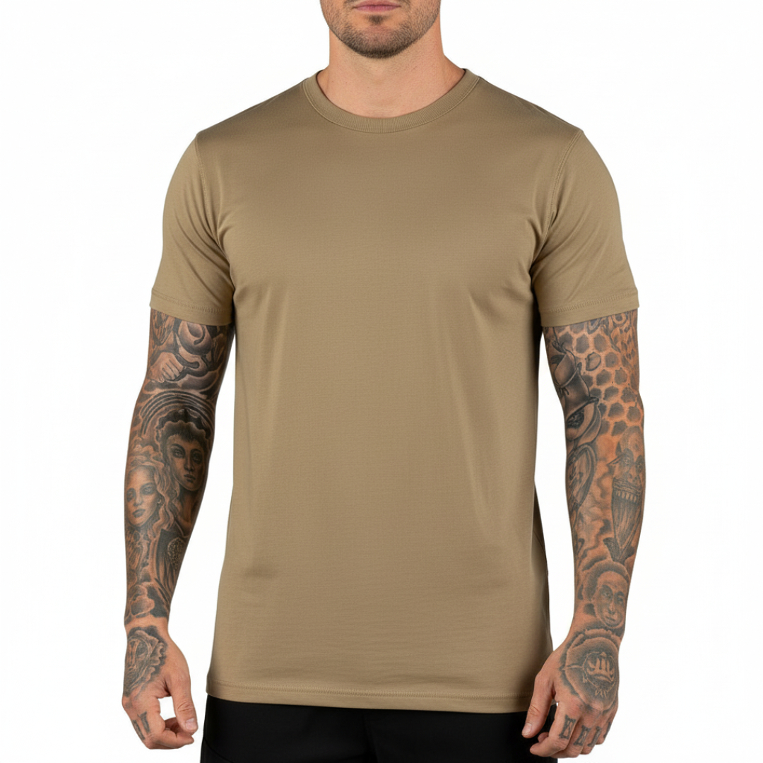 T-Shirt Heavy Duty  Fostex Garments  Meerdere kleuren – XL – Coyote.png