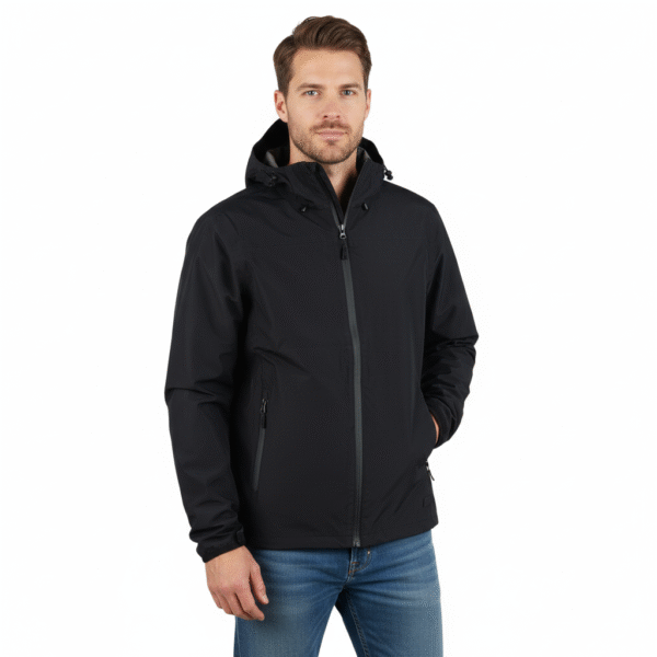 Waterproof Hardshell Jas | TF-2215 | Meerdere kleuren - XXXL, Zwart