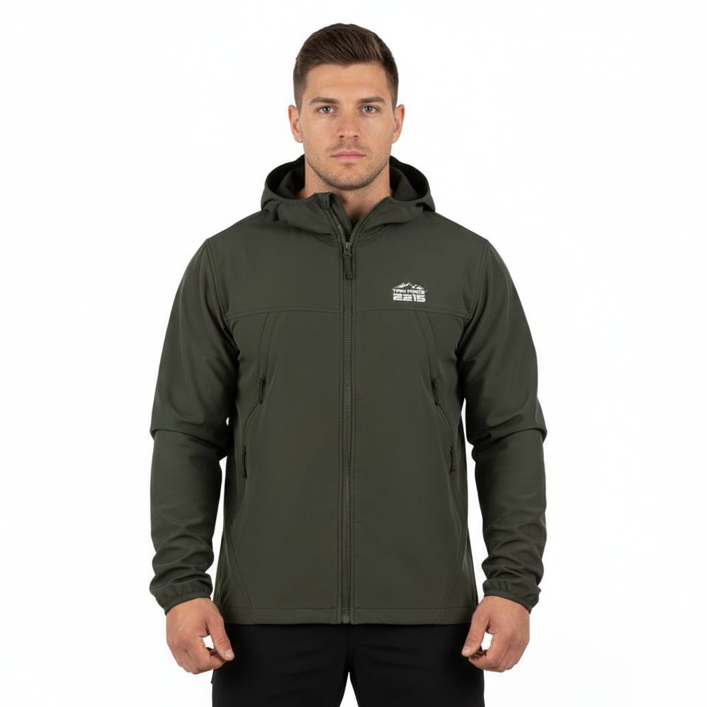 TF softshell trail jacket ranger green