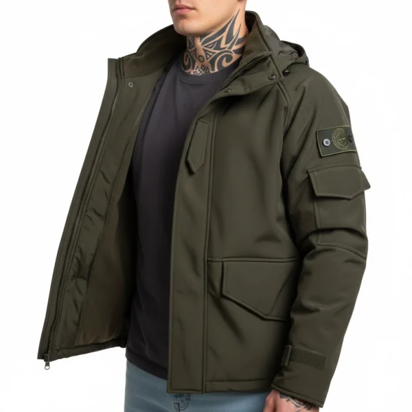 Tactical Edge Softshell Jas | Diverse kleuren - L, Groen