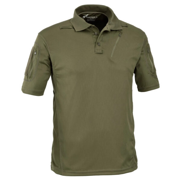 Tactical Polo korte mouw - Premium Kwaliteit - Quick Dry - Defcon5 - Olive Drab, XS