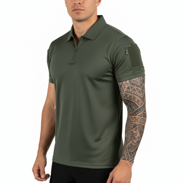 Tactical zip polo Quick Dry | 101 INC | Diverse kleuren - Ranger Green, XXXL