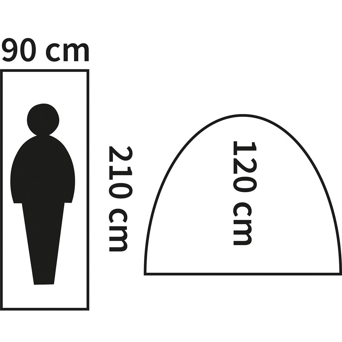 1 persoons tent - Monodom - Groen | MFH - Afbeelding 2