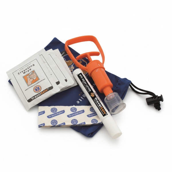 TravelSafe Insectenbeet Set | EHBO-kit voor insectenbeten en Steken