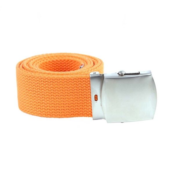 Tropenkoppel breed - Oranje - Broekenriem