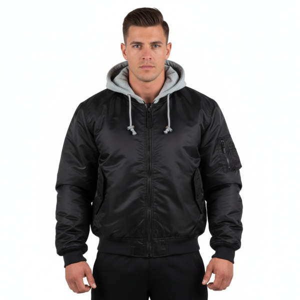 MA-1 Bomberjack met capuchon | Fostex Garments | Meerdere kleuren