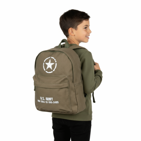 Kinder rugzak U.S. Army. Diverse kleuren - Groen