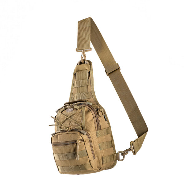 M-Tac City Patrol Carabiner Bag - Tactische Sling Bag - Crossbody Tas Heren - Coyote