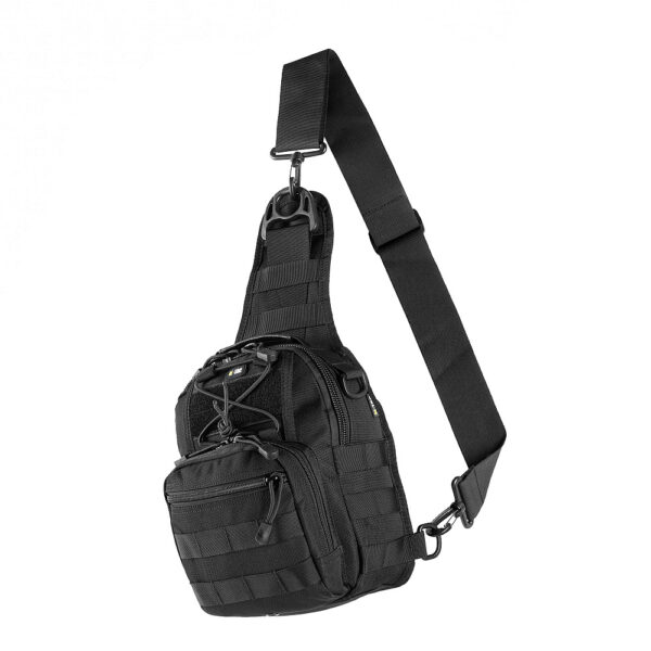 M-Tac City Patrol Carabiner Bag - Tactische Sling Bag - Crossbody Tas Heren - Black