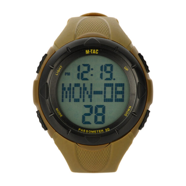 M-tac Tactical Horloge met stappenteller | Diverse Kleuren - Coyote