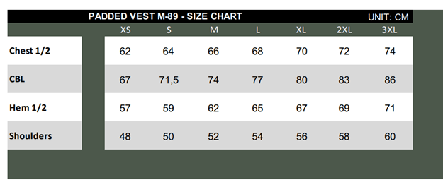 Systematisch specificeren procent Bodywarmer. diverse kleuren printen - Darkshop