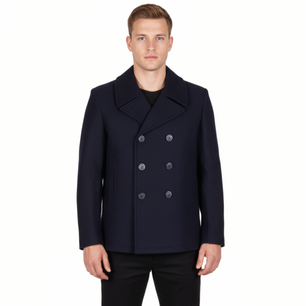 Pea Coat US | Marinejas Blauw | MFH - M