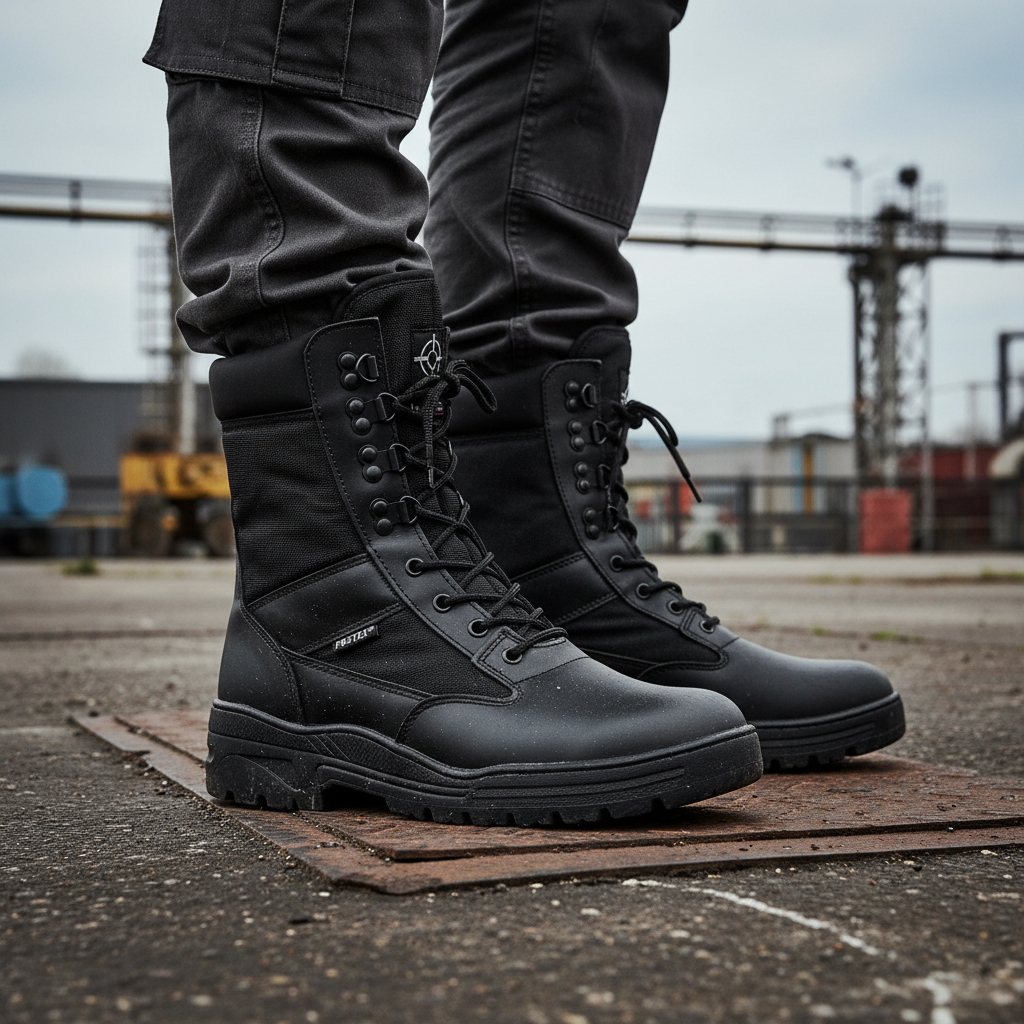 Fostex Sniper Boots met YKK Rits & Thinsulate Voering - Tactical Combat boots - Afbeelding 2