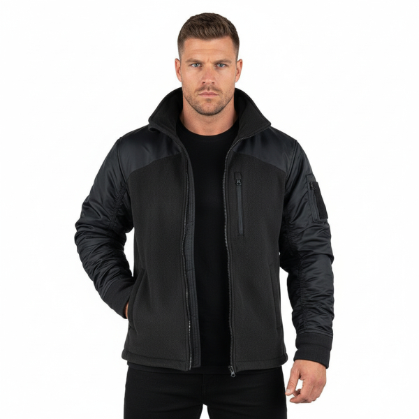 MA-1 fleece bomberjack
