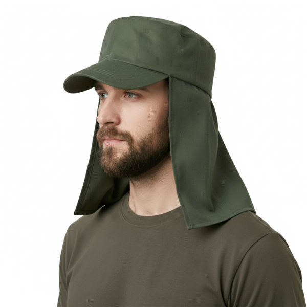 Veldpet met Nekbescherming | Fostex Garments | Meerdere kleuren - Groen