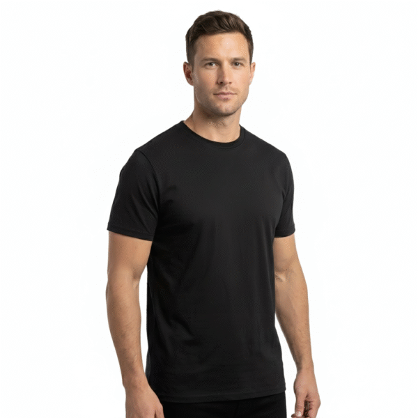 Basic T-shirt | Bamboo | Fostex Garments | Meerdere kleuren - Zwart, M