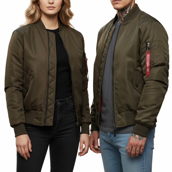 Bomberjack Slim Fit MA-1 | Tactical Edge | Diverse kleuren - XL, Groen