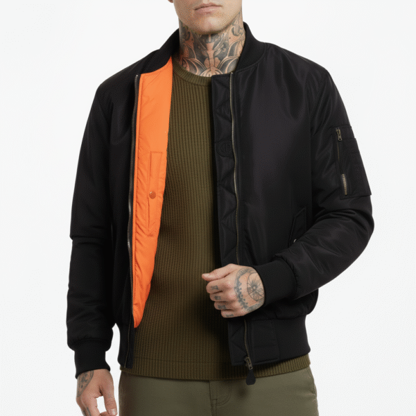 Bomberjack Slim Fit MA-1 | Tactical Edge | Diverse kleuren - XXS, Zwart