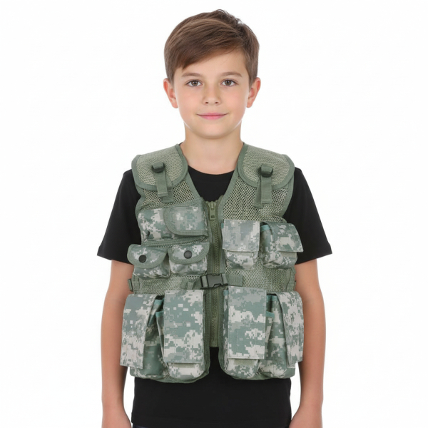 Kinder tactical vest. Diverse kleuren - ACU
