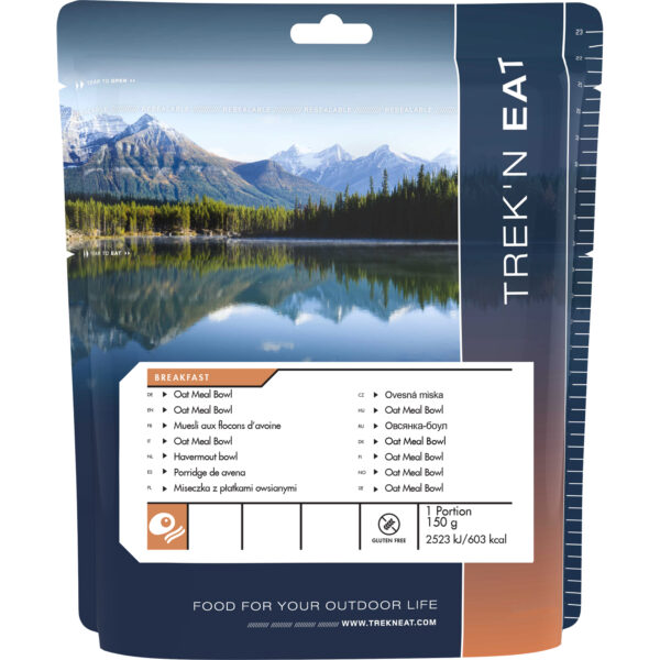 Havermout bowl | Trek 'n Eat | 150 gram | Glutenvrij