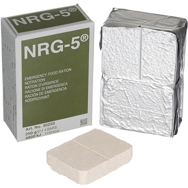 NRG-5 Nood Rantsoen - 4 stuks (250 g) | Trek 'n Eat